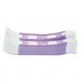 Pap-R Products CTX402000 Currency Straps, Violet, $2,000 in $20 Bills, 1000 Bands/Pack