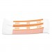 Pap-R Products CTX400050 Currency Straps, Orange, $50 in Dollar Bills, 1000 Bands/Pack