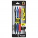 Pilot PIL31023 G2 Premium Retractable Gel Pen, 0.7 mm, Assorted Ink, Smoke Barrel, 3/Pack