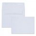 Quality Park QUA36417 Greeting Card/Invitation Envelope, A-6, Square Flap, Gummed Closure, 4.75 x 6.5, White, 100