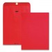 Quality Park QUA38734 Clasp Envelope, #90, Square Flap, Clasp/Gummed Closure, 9 x 12, Red, 10/Pack