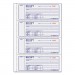 Rediform RED8L808 Money Receipt Book, 7 x 2 3/4, Carbonless Triplicate, 100 Sets/Book