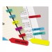 Redi-Tag RTG72001 Mini Arrow Page Flags, Blue/Mint/Purple/Red/Yellow, 154 Flags/Pack