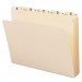 Smead SMD11777 Indexed File Folder Sets, 1/5-Cut Tabs, A-Z, Letter Size, Manila, 25/Set
