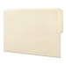 Smead 24127 Folders, 1/2 Cut Top, Reinforced End Tab, Letter, Manila, 100/Box