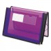 Smead SMD71952 Poly Wallets, 2.25" Expansion, 1 Section, Letter Size, Translucent Purple
