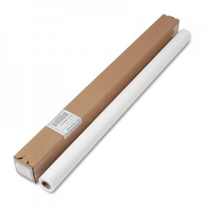 Tablemate I4010WH Table Set Plastic Banquet Roll, Table Cover, 40" x 100ft, White