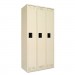 Tennsco TNNSTS121872CSD Single Tier Locker, Three Units36w x 18d x 72h, Sand