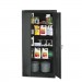 Tennsco TNN1470BK 72" High Standard Cabinet (Unassembled), 36 x 18 x 72, Black