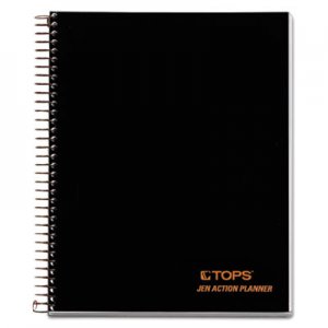 TOPS TOP63828 JEN Action Planner, Ruled, 8 1/2 x 6 3/4, White, 100 Sheets