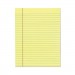 TOPS TOP7522 The Legal Pad Glue Top Pads, Legal/Wide, 8 1/2 x 11, Canary, 50 Sheets, Dozen