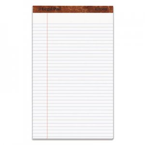 TOPS TOP7573 "The Legal Pad" Ruled Pads, Legal/Wide, 8 1/2 x 14, White, 50 Sheets, Dozen