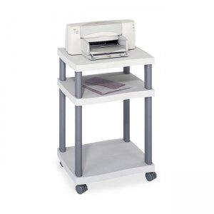 Safco 1860GR Desk Side Printer/Fax Stand