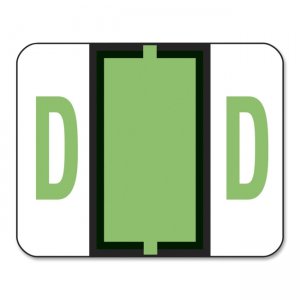 Smead 67074 Bar Style Color Coded Alphabetic Label