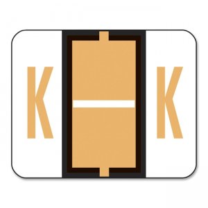Smead 67081 Bar Style Color Coded Alphabetic Label