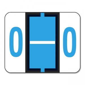 Smead 67085 Bar Style Color Coded Alphabetic Label