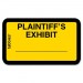 Tabbies 58094 Plaintiff's Exhibit Legal File Labels