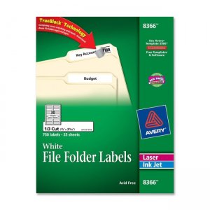 Avery Dennison 8366 Filing Label