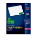 Avery Dennison 5971 High Visibility Laser Labels