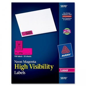 Avery Dennison 5970 High Visibility Labels