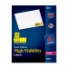 Avery Dennison 5972 High Visibility Labels