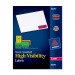 Avery Dennison 5979 High Visibility Labels