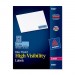 Avery Dennison 5980 High Visibility Labels