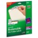 Avery Dennison 6466 Assorted Removable Filing Label