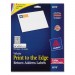 Avery Dennison 6870 Color Printing Label
