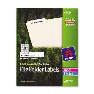 Avery 45366 File Folder Label
