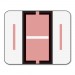 Smead 67079 Bar Style Color Coded Alphabetic Label