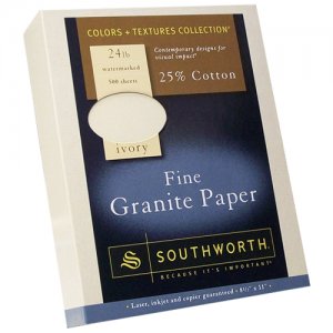Southworth 934C Colors + Textures Fine Granite Paper