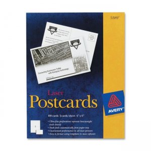 Avery Dennison 5389 Post Card