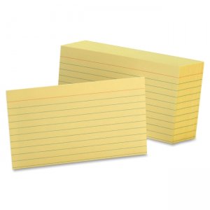 Oxford 7321CAN Colored Ruled Index Card