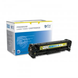 Elite Image 75404 Remanufactured Toner Cartridge Alternative For HP 304A (CC532A)