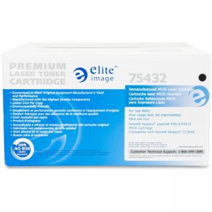 Elite Image 75432 Remanufactured High Yield Toner Cartridge Alternative For HP 64X (CC364X)