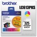 Brother LC613PKS LC613PKS Innobella Ink, Cyan/Magenta/Yellow, 3/PK