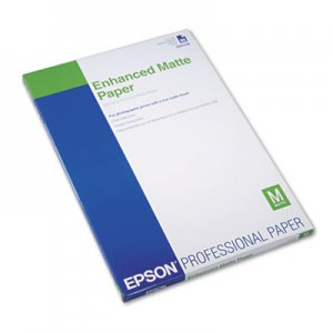 Epson S041339 Ultra Premium Matte Presentation Paper, 13 x 19, White, 50/Pack