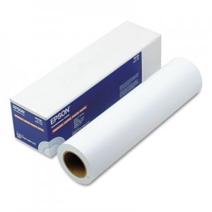 Epson EPSS041409 Premium Luster Photo Paper, 13" x 32.8 ft, White