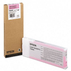 Epson T606C00 Ink, Light Magenta