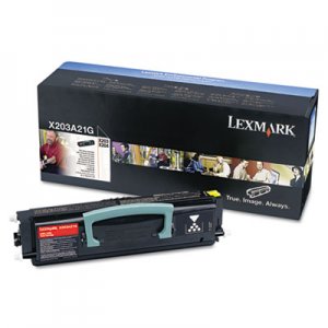 Lexmark X203A11G X203A11G Toner, 2500 Page-Yield, Black