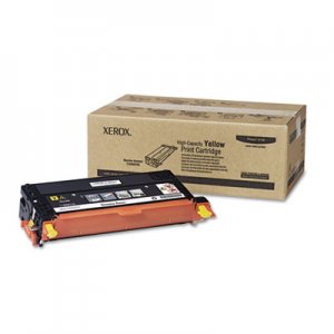 Xerox 113R00725 113R00725 High-Yield Toner, 6000 Page-Yield, Yellow