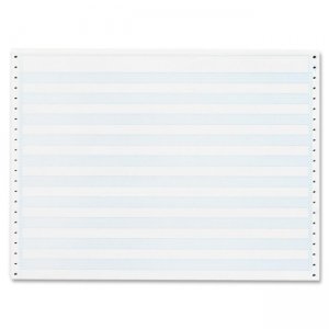 Sparco 02180 0.5" Blue Bar Computer Paper