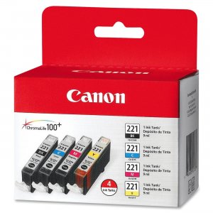 Canon CLI221CLPK Ink Cartridges