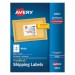 Avery 8464 Shipping Labels w/Ultrahold Ad & TrueBlock, Inkjet, 3 1/3 x 4, White, 600/Box