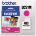 Brother LC51M LC51M Innobella Ink, Magenta