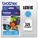 Brother LC61C LC61C Innobella Ink, Cyan