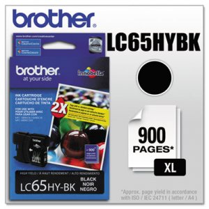 Brother LC65HYBK LC65HYBK Innobella High-Yield Ink, Black