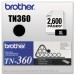 Brother TN360 TN360 High-Yield Toner, Black