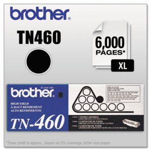 Brother TN460 TN460 High-Yield Toner, Black